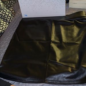 Small black spandex/poly blend